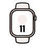 Apple Watch Series 11 GPS 46mm Oro Rosa Correa Rosa Rubor (M/L)